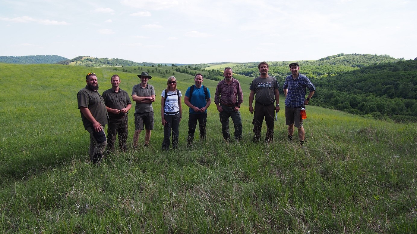 The CLIMAFORCEELIFE project and private forest owners visited Kerecsend project site