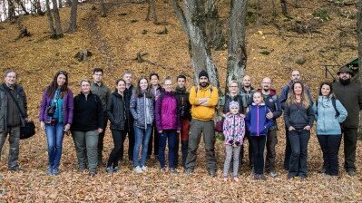 Volunteering nature photographers in the Bükk Mountains