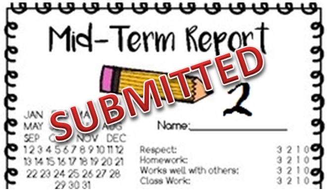 Mid – term report 2 submitted