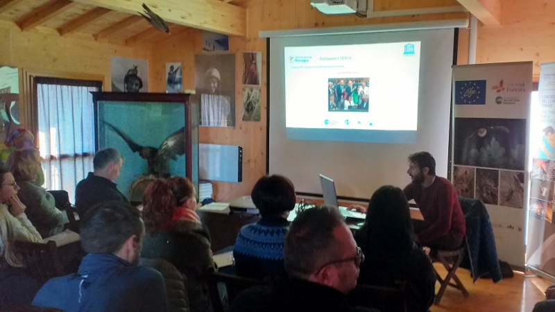 Training day for the hiking Guides, Ca’ Carnè Refuge